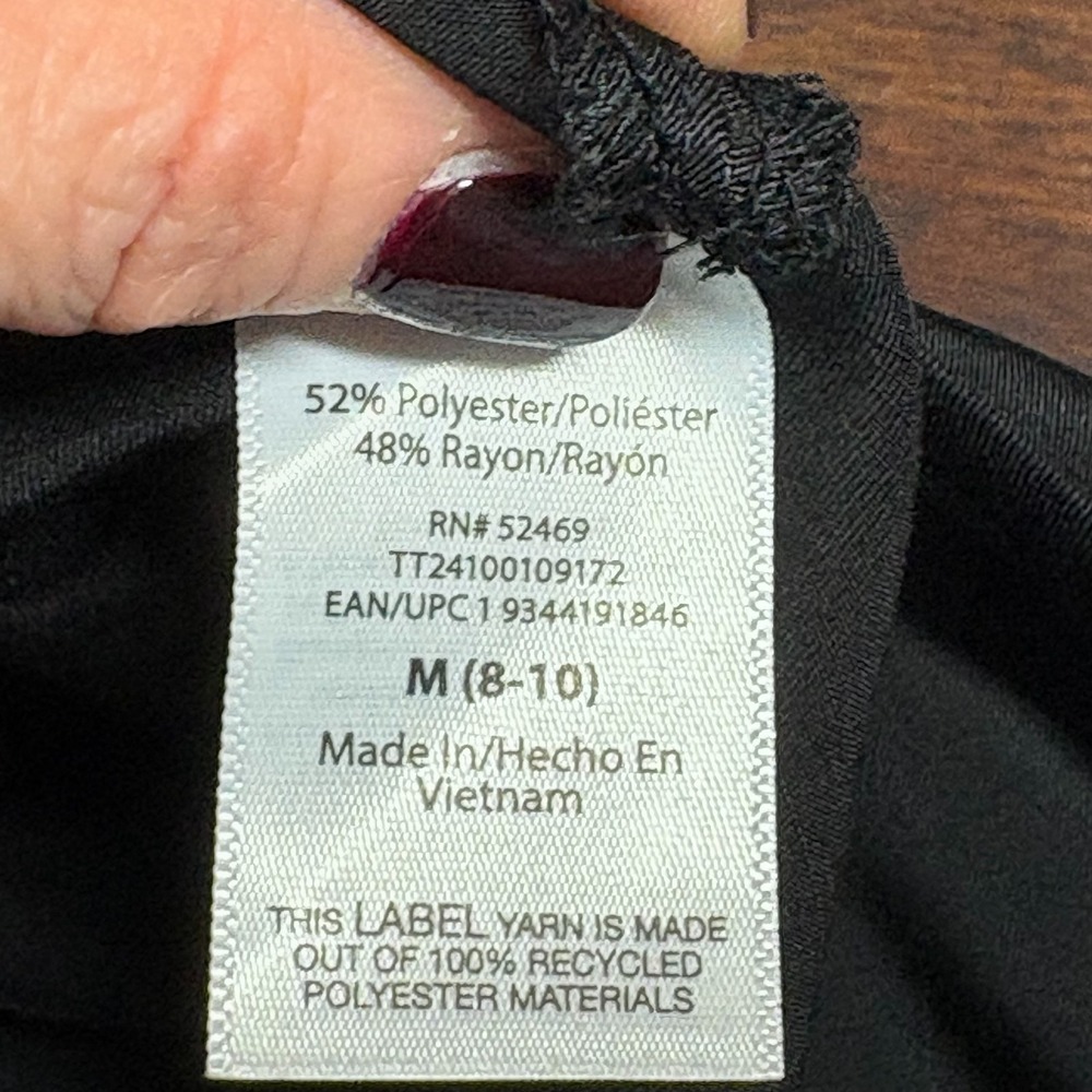 Black Satin Bias Cut Slip Dress Medium 90s Minimalist Indie Sleaze Dark Romantic - Picture 11 of 13